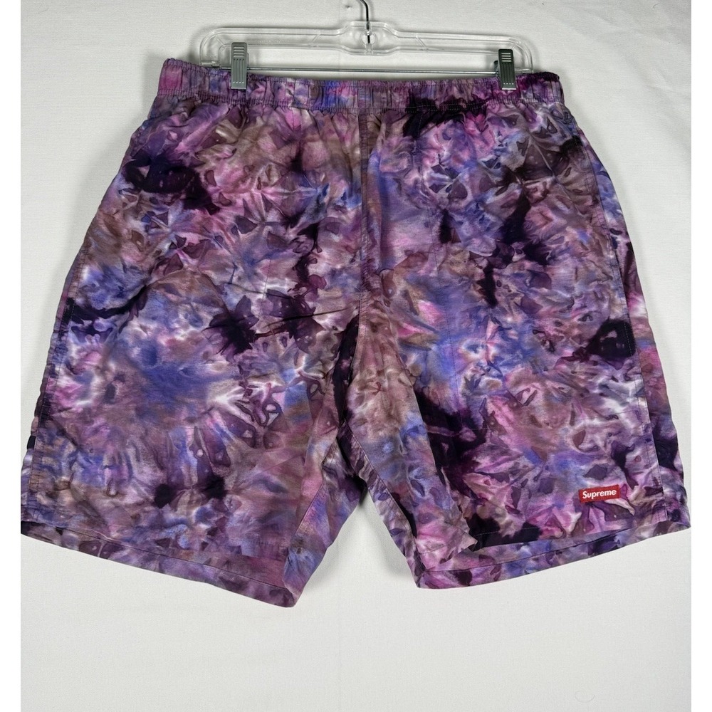 Supreme Nylon Water Short Dyed Purple Size XL SS22 Swim Trunks Shorts New York